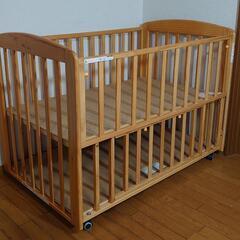 無料です　標準サイズ　ベビーベッド