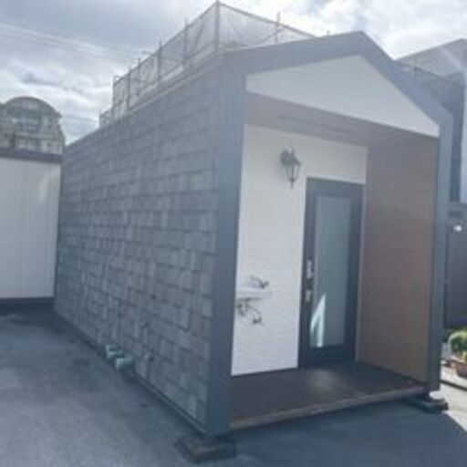 小さなおうち3.5坪　キッチン、トイレ付き（プレハブ、コンテナ）展示品現品