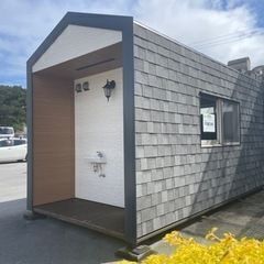 小さなおうち3.5坪　キッチン、トイレ付き（プレハブ、コンテナ）展示品現品の画像