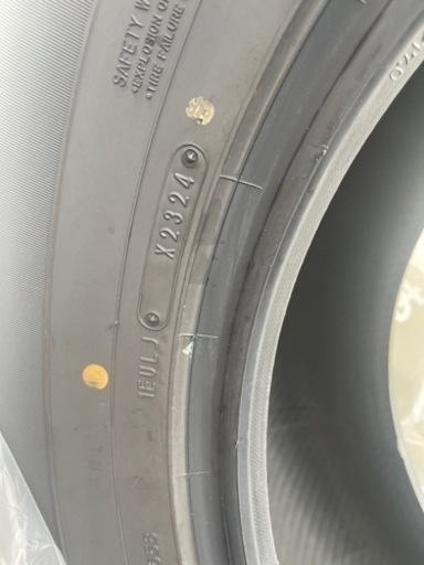 ランクル70 新車外しタイヤ265 70R 16 ダンロップランドクルーザー70