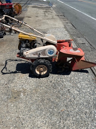 溝掘　溝上げ　管理機