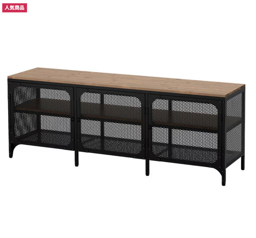 中古 IKEA テレビ台 FJÄLLBO フィエルボ