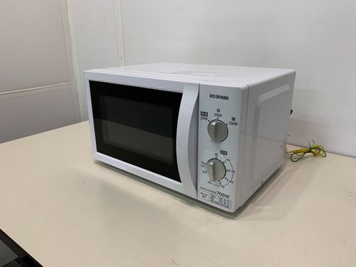 (240801)　アイリスオーヤマ　電子レンジ　IMB-T174-5-W　2019年製　50Hz専用