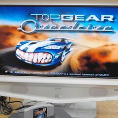 N64 トップギア オーバードライブ ソフトのみ TOPGEAR OVERDRIVE ロクヨン nitendo64ゲームソフト 札幌市 清田区 平岡の画像