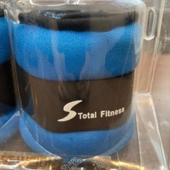 トータルフィットネス アンクルウェイト　2Kg×2個　新品未開封　手足のパワートレーニング！の画像