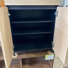⭐️シックなデザインで扱いやすい⭐️IRISOHYAMA キッチンキャビネット アイリスオーヤマ N o1067
