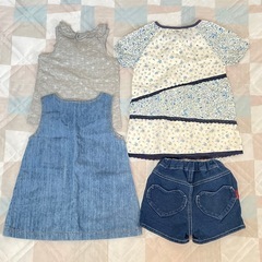 美品　80サイズ 子供服　まとめ売り　半袖　タンクトップ　ワンピース　パンツの画像