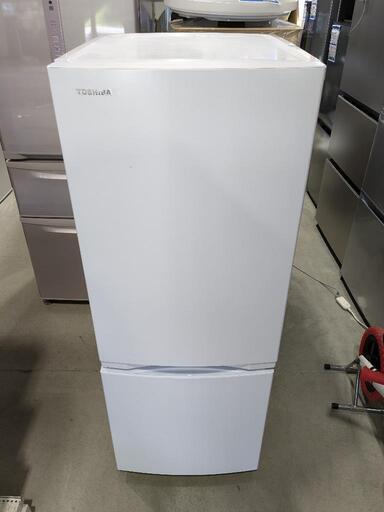 TOSHIBA　153L 2ドア冷凍冷蔵庫　GR-U15BS(W) 2023年製