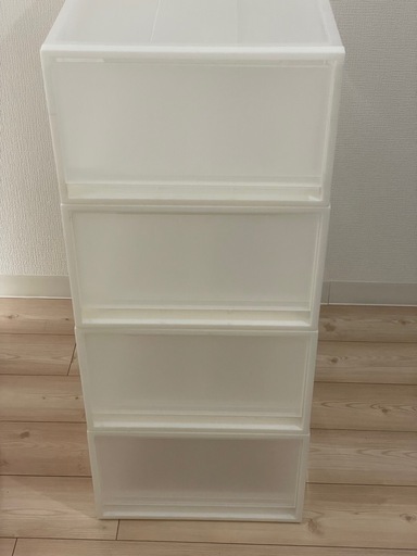 無印良品　PP衣装ケース大　4個