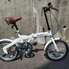 B416 折りたたみ自転車★PROVROS★16インチ★変速無し