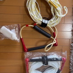 ウェイクボード用のロープ