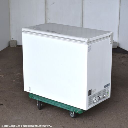 【ヤ取8/10終了】≪zyt1555ジ≫ サンデン 業務用冷凍庫 冷凍ストッカー SH-F240XC 上開き 209L AC100V 2016年製造？ 簡易動作確認済 現状品 中古厨房機器/宮城県仙台市 60720-11