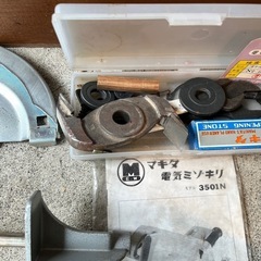 動作品　マキタ　電気ミゾキリ　3501N の画像