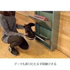 ロッカー風 靴箱 シューズラックの画像