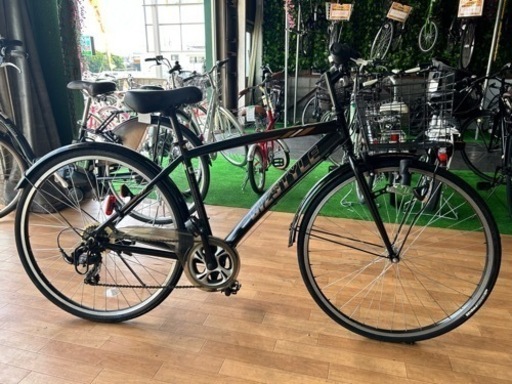 No.180 BIZSTYLE ビズスタイル 1x7段ギア28インチクロスバイク整備済み
