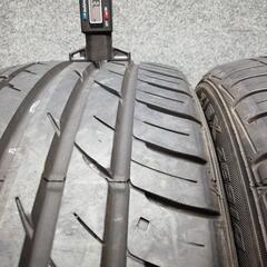 [3408] 溝あり 夏タイヤ ファルケン 225/45R17 2本 タイヤのみの画像