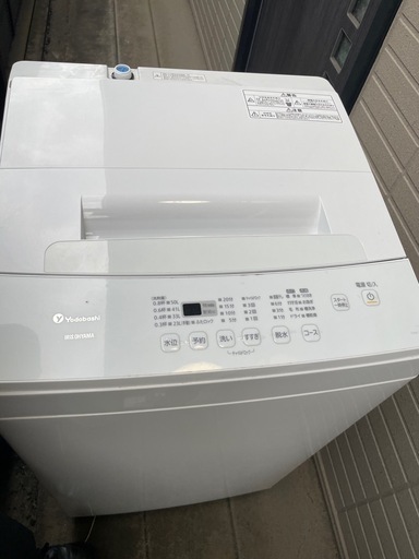 2021年製　IRIS OHYAMA 洗濯機 6kg KAW-YD60A
