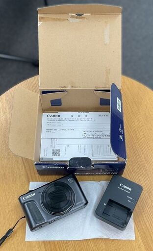 キャノン CanonPowerShot SX720HS WIFI デジタルカメラ ブラック バッテリー付き 動作品