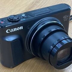 キャノン CanonPowerShot SX720HS WIFI デジタルカメラ ブラック バッテリー付き 動作品の画像