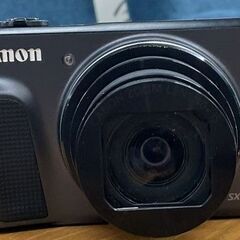 キャノン CanonPowerShot SX720HS WIFI デジタルカメラ ブラック バッテリー付き 動作品の画像