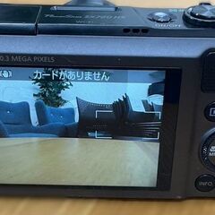 キャノン CanonPowerShot SX720HS WIFI デジタルカメラ ブラック バッテリー付き 動作品の画像