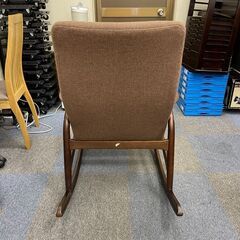 【中古品】大塚家具 秋田木工 ロッキングチェア 揺り椅子の画像