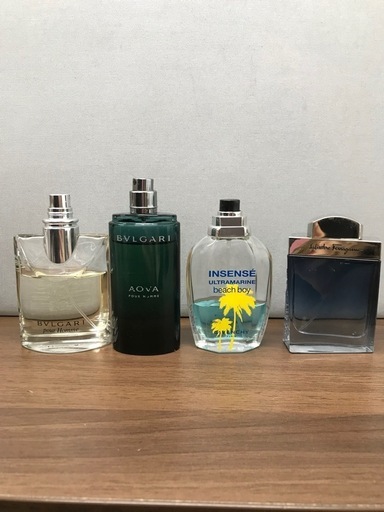香水おまとめ ブルガリ ニコス カルバンクライン ジバンシィ フェラガモ ルチアーノ ライジングウェーブ ジョーバン
