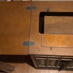 昭和レトロ トヨタ 足踏みミシン台　 の画像