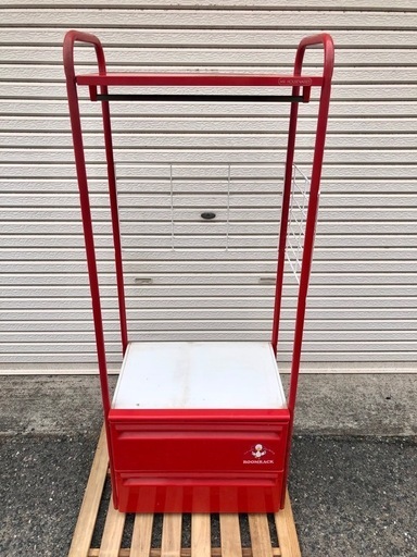 昭和レトロ　ハンガーラック　スチールラック　レア