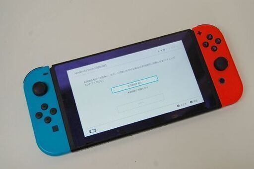 訳あり 任天堂 Switch HAC-001-(01) バッテリー強化版 ネオンブルー