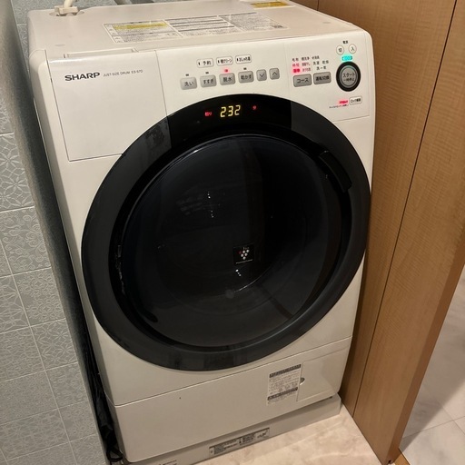シャープドラム式洗濯乾燥機　ES-S7D