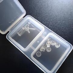 【未使用】樹脂製シークレットピアス　　ケース無し
