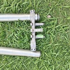 KLXかDトラッカーのフロントフォークの画像