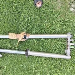 KLXかDトラッカーのフロントフォーク