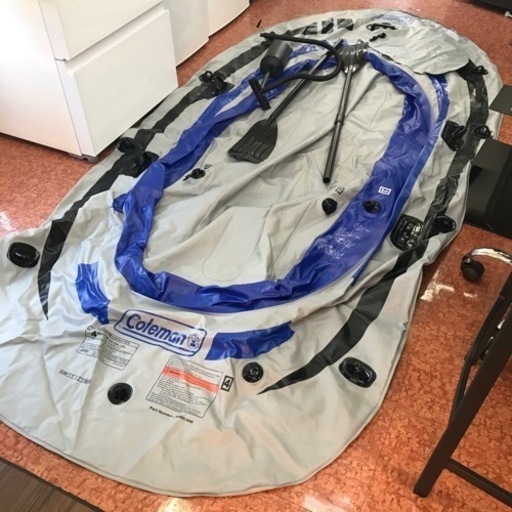 ゴムボート　Coleman