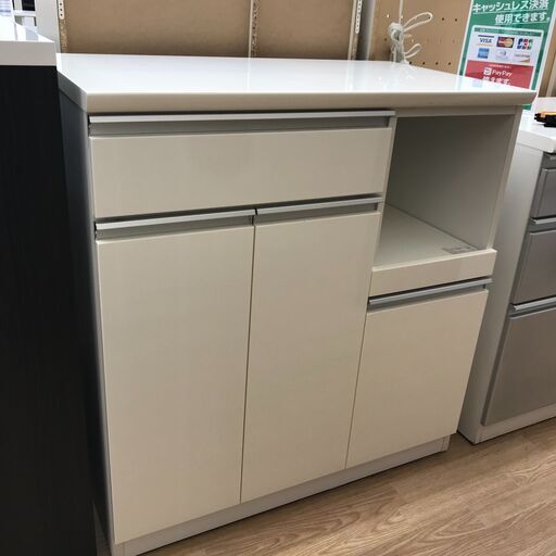 ★ジモティ割あり★ ニトリ キッチンカウンター   H95×W90×D51   クリーニング済み KJ5805