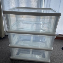 プラスチックチェスト2点セット