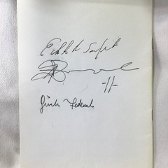 超レア❷／リカルドムーティ直筆サイン入り！　ウィーンフィル1993コンサートプログラム美品の画像