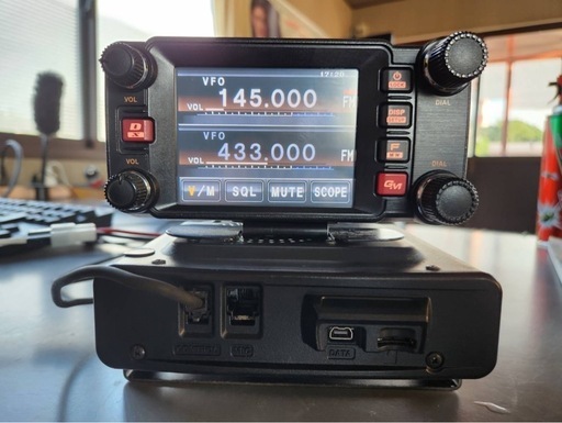 YAESU 八重洲 無線機 144/430MHｚ20ＷトランシーバーＦＴＭ-400ＸＤデジタル・アナログ八重洲無線 アマチュア無線 動作品