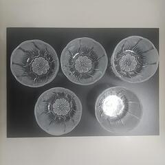 ガラス小鉢(５個)の画像