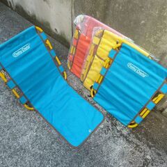 差し上げます 折りたたみ式　座椅子　アウトドア→商談中の画像
