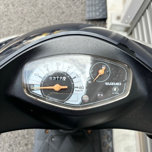 2860.上位グレード　アドレスv50G バッテリー、シート、ミラー新品　千葉県柏市　配送、自走引き取りも可能