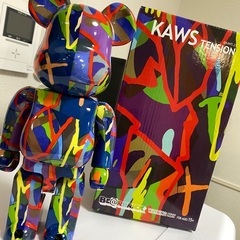 ベアブリック　カウズ　フィギュア　インテリアの画像