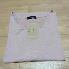 七分袖シャツ　３枚＆黒ズボン　１本　　５ｌ　　１部中古品の画像