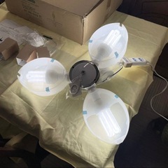 ①【未使用品‼️】スワン電器 プーリーペンダント シーリングライト 照明器具 プルスイッチ の画像