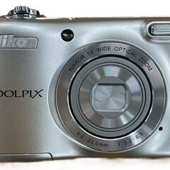Nikon ニコン COOLPIX クールピクス L32　シルバーの画像
