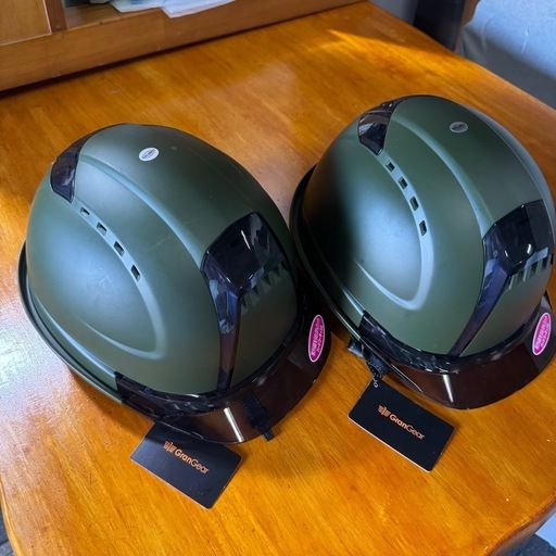 シールド付きヘルメット ヴェンティープラス トーヨーセフティー x GranGear コラボ商品 2個セット