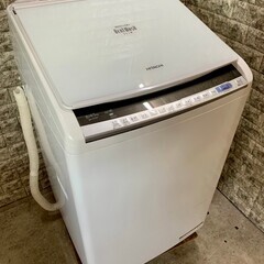 【美品】大阪送料無料★3か月保障付き★洗濯機★2019年★日立★8.0kg★BW-DV80C W★S-237