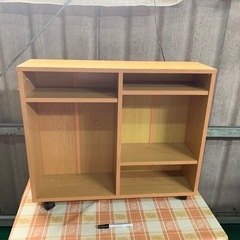 キャスター付き 収納ラック  本棚　の画像