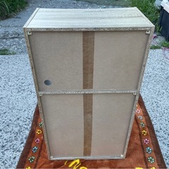 【リサイクルサービス八光】幅50㎝　ぽん家具　キッチンラック　ウォールナットの画像